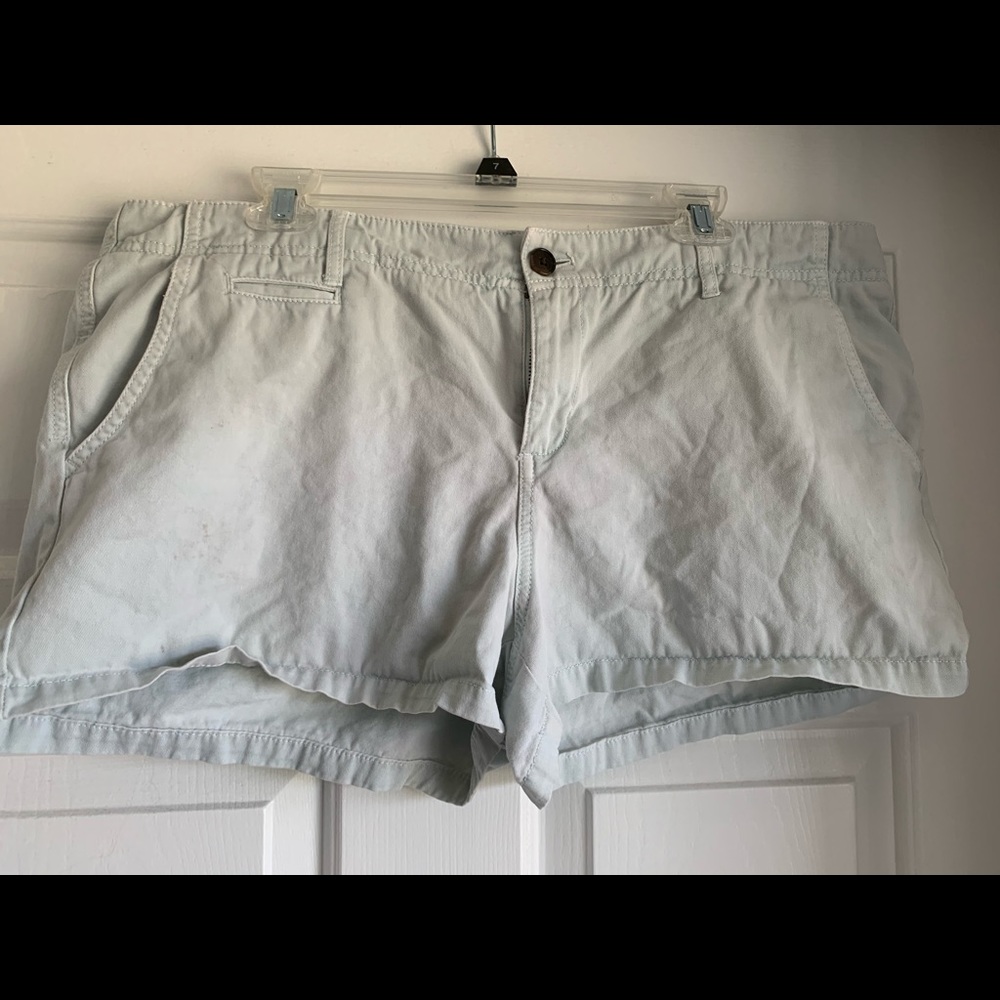 Light Blue Green Shorts